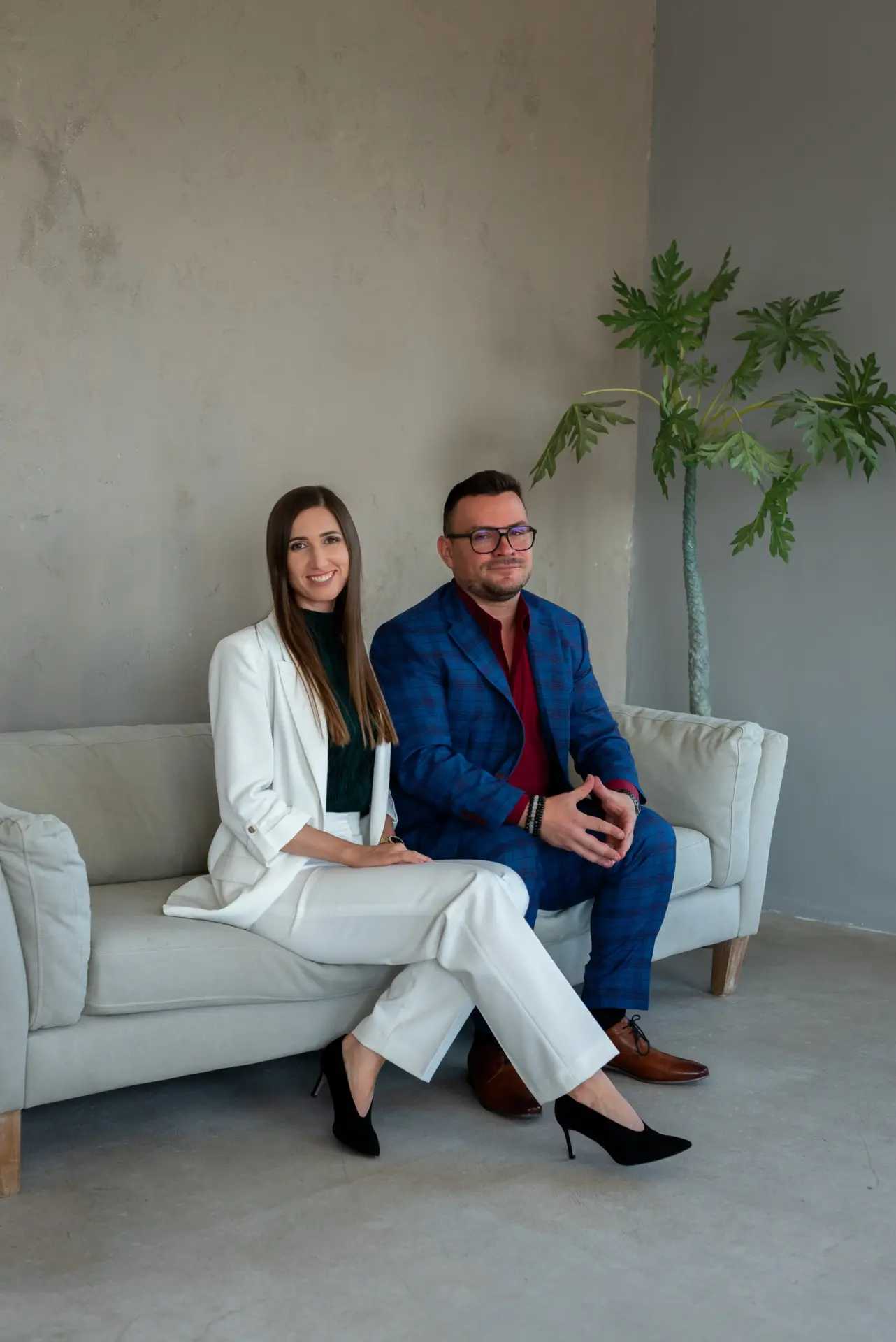 The founders of Way2Home: Adrienn Kovács and László Csulák