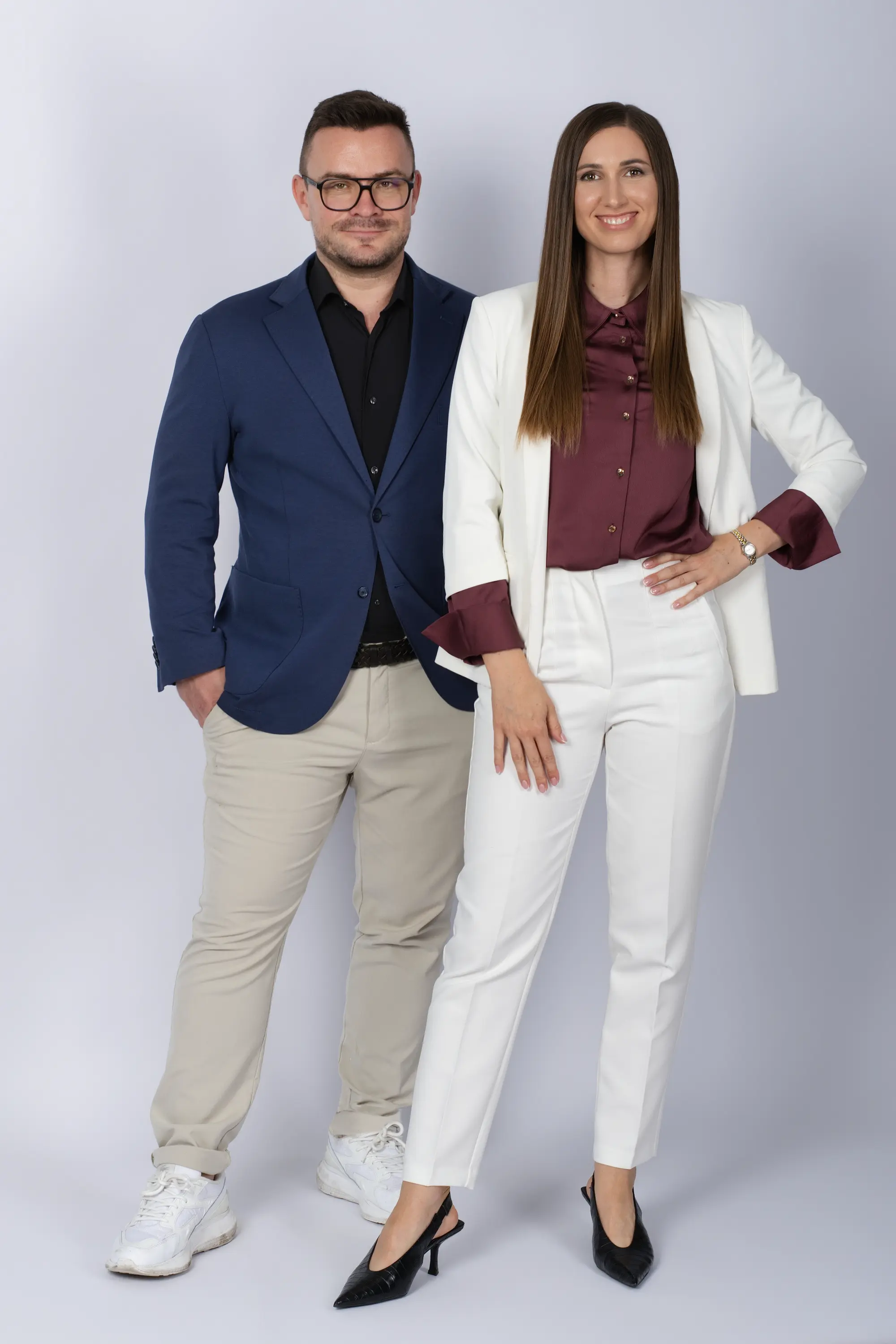 The founders of Way2Home: Adrienn Kovács and László Csulák
